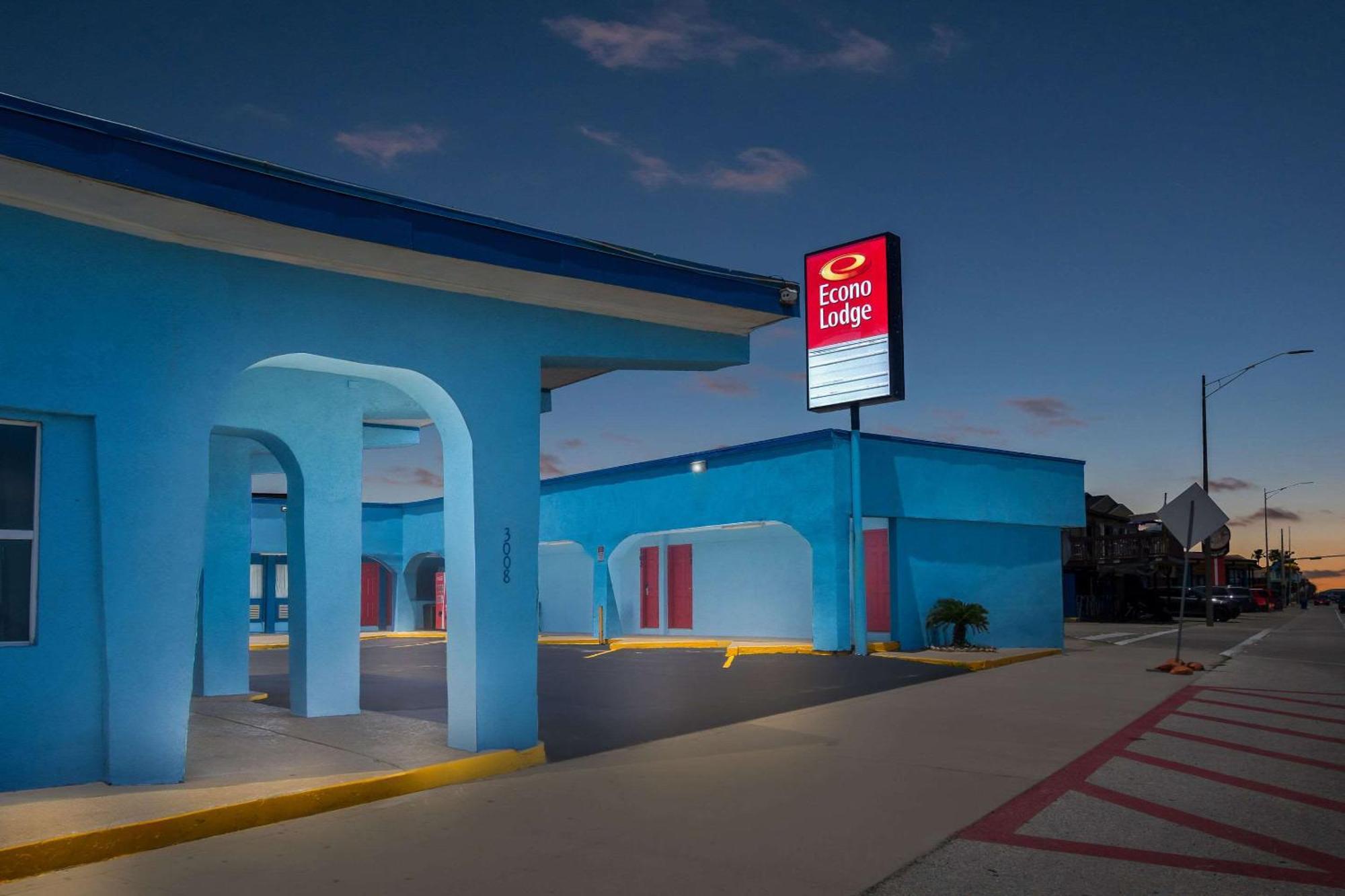 Econo Lodge Galveston Seawall Exterior photo